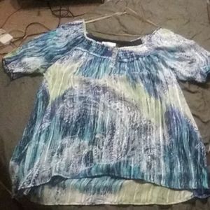 Plus size womens blouse